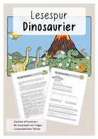 Vorschau - Arbeitsblätter - Materialpaket - Dinosaurier - Seite 1