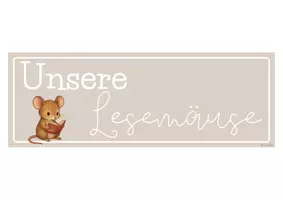 Vorschau - Arbeitsblätter - Lesemäuse - Lesepass, Plakate & Urkunde für Mäuseklassen - Seite 1