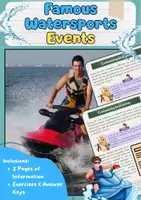 Vorschau - Stationenlernen - Sports im Englischunterricht – Wassersport, Sommersport & Sportkultur - Seite 1