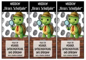 Vorschau - Anderer Materialtyp - Schildkrötenklasse Willkommensgruß mit Detektivstift - Seite 2