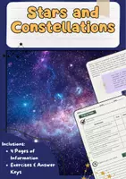Vorschau - Arbeitsblätter - Sterne und Sternbilder auf Englisch! - Deckblatt