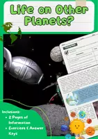 Vorschau - Arbeitsblätter - Leben auf anderen Planeten: Englischunterricht - Space Lesson - Deckblatt
