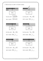 Vorschau - Arbeitsblätter - Arbeitsblatt Addition ZR20 mit ZÜ // 1. Klasse - Seite 2