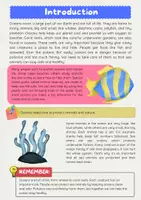 Vorschau - Arbeitsblätter - Oceans and Marine Life: Coral Reefs, Creatures, Protection - Seite 1