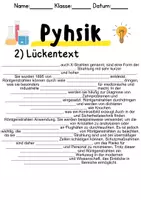 Vorschau - Unterrichtsreihen - Röntgenstrahlen Informationen und Aufgaben - Seite 2