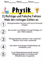 Vorschau - Unterrichtsreihen - Röntgenstrahlen Informationen und Aufgaben - Seite 3