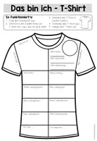 Vorschau - Arbeitsblätter - Das bin ich - T-Shirt (Steckbrief) - Seite 2