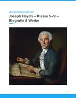 Vorschau - Unterrichtsreihen - Joseph Haydn – Biografie & Werke Unterrichtsmaterial (Klasse 5–9) - Deckblatt