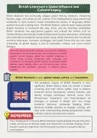 Vorschau - Arbeitsblätter - British Literature – Einfluss weltweit und kulturelle Bedeutung - Seite 1