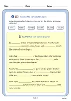Vorschau - Arbeitsblätter - Deutsch DAZ/DAF Grammatik Präteritum - Seite 3