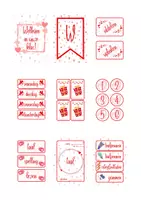 Voorbeeld - 1. klasorganisatie thema HARTJES - Voorblad