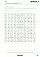 Vorschau - Arbeitsblätter - Zugvögel - Ergänzungen - Deckblatt