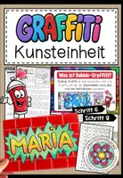 Vorschau - Stundenentwürfe - Graffiti Namensschilder - Kunstprojekt (fertig geplante Kunststunde) - Deckblatt