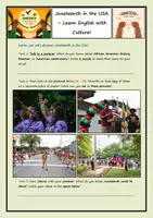 Aperçu - Préparation de séance / Séance complète - Juneteenth in the USA – Learn English with Culture! 🎉 (Anglais) - Page de couverture