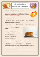Aperçu - Préparation de séance / Séance complète - Shrove Tuesday: A Pancake Day Celebration! (Anglais) - Page de couverture