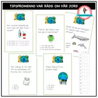 förhandsvisning - Tipspromenad - Jordens dag - försättsblad