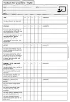 Vorschau - Anderer Materialtyp - Feedback sheet presentation (English) - Seite 2