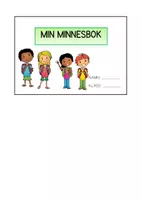 förhandsvisning - Minnes-bok - sida 1