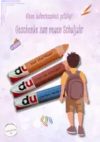Vorschau - Bildkarten - 20 Banderolen für Schokoladenriegel: Motivation zum Schuljahresstart - Deckblatt