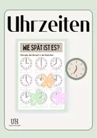 Vorschau - Arbeitsblätter - Materialpaket Uhrzeit - Seite 3