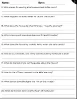 Vorschau - Spiele - Movie Guide: Monster House (2006) - Questions and Activities with Answers - Seite 3