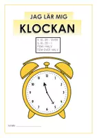 förhandsvisning - Jag lär mig klockan - 2 - sida 1