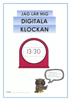 förhandsvisning - Jag lär mig den digitala klockan - sida 1