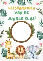 Voorbeeld - Leeskampioen van de klas! - Voorblad