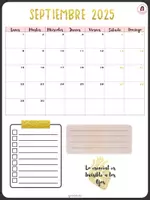 Vista previa - Para docentes: organización, planificación y formación - Agenda papel Goodat - Curso 25-26 (IMPRIMIBLE) - página 3