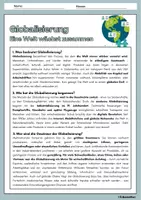 Vorschau - Arbeitsblätter - Globalisierung – Unterrichtsreihe mit Infotexten, Aufgaben & Lösungen (Sek I) - Seite 3