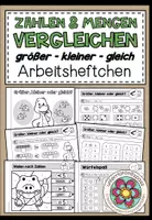 Vorschau - Arbeitsblätter - Zahlen vergleichen – größer, kleiner, gleich | Arbeitsheft Klasse 1 - Deckblatt