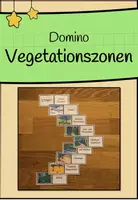 Vorschau - Arbeitsblätter - Domino: Vegetationszonen der Erde - Deckblatt