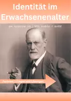 Vorschau - Arbeitsblätter - Identität im Erwachsenenalter - Deckblatt