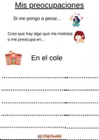 Vista previa - Hojas de trabajo - Mis preocupaciones - Portada