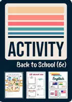 Aperçu - Préparation de séance / Séance complète - BACK TO SCHOOL – Activité pour le premier cours de 6ᵉ ! - Page de couverture