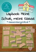 Vorschau - Arbeitsblätter - Lapbook: Meine Schule, meine Klasse - Deckblatt