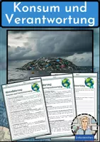 Vorschau - Arbeitsblätter - GLOBALISIERUNG - Konsum und Verantwortung - Deckblatt