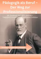 Vorschau - Arbeitsblätter - Pädagogik als Beruf – Der Weg zur Professionalisierung - Deckblatt