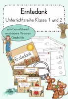 Vorschau - Stundenentwürfe - Erntedank - die kleine Maus entdeckt die Welt - Deckblatt