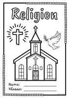 Vorschau - Lehrpläne/Lehrermaterial - Religion: Deckblätter fürs Religionsheft - Seite 2