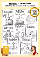 Vorschau - Lehrpläne/Lehrermaterial - Religion: Deckblätter fürs Religionsheft - Deckblatt
