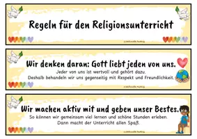 Vorschau - Lehrpläne/Lehrermaterial - Religion: Klassenregeln - Seite 2