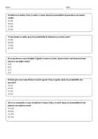 anteprima - Quiz - Quiz: contare i casi favorevoli e i casi totali per calcolare la probabilità - Pagina 2