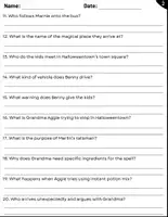 Vorschau - Arbeitsblätter - Movie Guide: Halloweentown (1998) - Questions and Activities with Answers - Seite 3