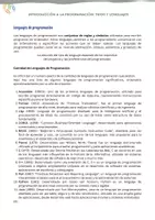 Vista previa - Unidades / Secuencias / Situaciones de Aprendizaje - Introducción a la Programación: Tipos y Lenguajes - página 2