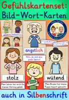 Vorschau - Fördermaterial/Inklusion - Gefühlskarten / Gefühle Tafelmaterial Grundschule - Deckblatt