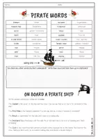Vorschau - Arbeitsblätter - Who stole the treasure map? - Interactive + analoge Variante - Seite 3