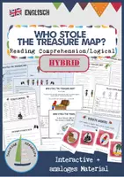 Vorschau - Arbeitsblätter - Who stole the treasure map? - Interactive + analoge Variante - Deckblatt
