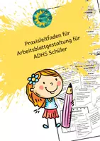 Vorschau - Anderer Materialtyp - Praxisleitfaden für Arbeitsblattgestaltung für ADHS Schüler - Deckblatt