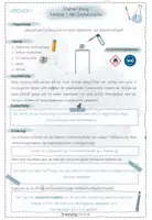 Vorschau - Stundenentwürfe - Katalyse - der Zuckerwürfel | Chemie Übung 8 | Arbeitsblatt - Seite 2